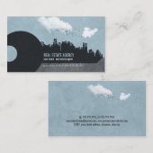 Sleutel- en stadsgebouwen - Real Estate Visitekaar Visitekaartje (Voorkant / Achterkant)