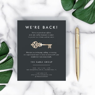  sleutel   Heropening van activiteiten onroerend g Flyer