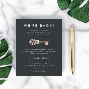  sleutel   Heropening van activiteiten onroerend g Flyer