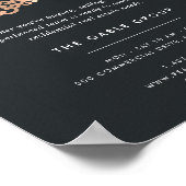 sleutel | Heropening van activiteiten onroerend g Poster (Hoek)