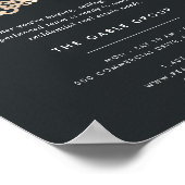  sleutel | Heropening van activiteiten onroerend g Poster (Hoek)