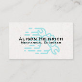 Sleutel in de hand visitekaartje (Voorkant)