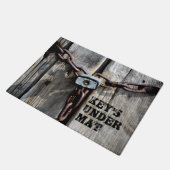 "Sleutel is onder Mat" FUN! Deurmat (Schuin)