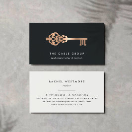  sleutel | Koper | Onroerend goed Visitekaartje