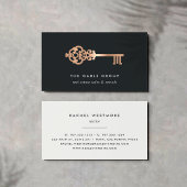  sleutel | Koper | Onroerend goed Visitekaartje