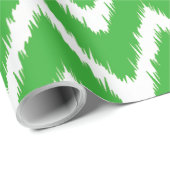 Sleutel Lime Southern Cottage Chevrons Inpakpapier (Rol Hoek)