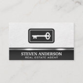 Sleutel Logo | Onroerend goed Visitekaartje (Voorkant)