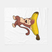 Sleutel met Banana Fleece Deken (Voorkant (Horizontaal))