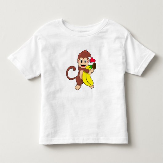 Sleutel met Banana Kinder Shirts (Voorkant)