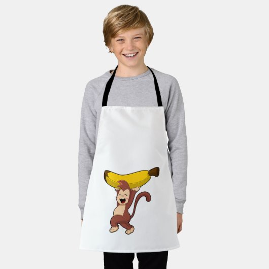 Sleutel met Banana Schort (Gedragen)