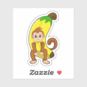 Sleutel met Banana Sticker (Vel)