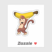 Sleutel met Banana Sticker (Vel)