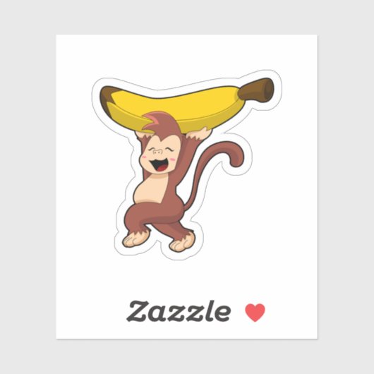 Sleutel met Banana Sticker (Vel)