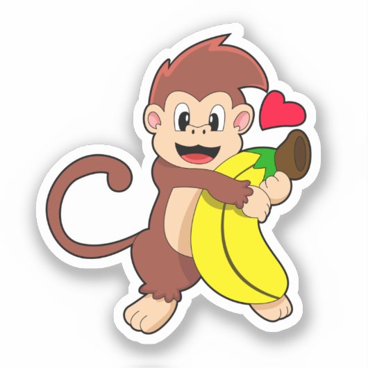 Sleutel met Banana Sticker (Voorkant)