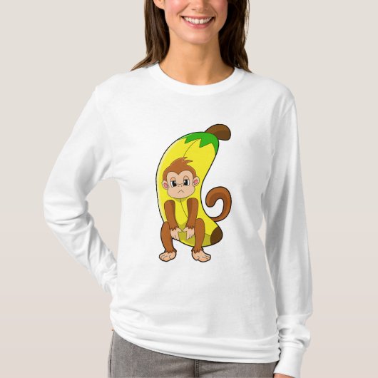 Sleutel met Banana T-shirt (Voorkant)