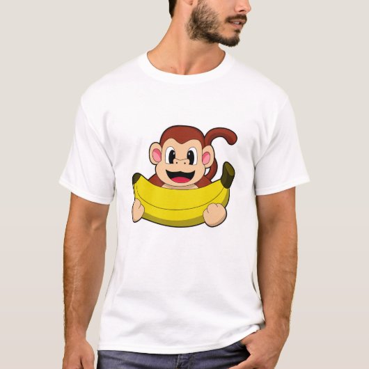 Sleutel met Banana T-shirt (Voorkant)