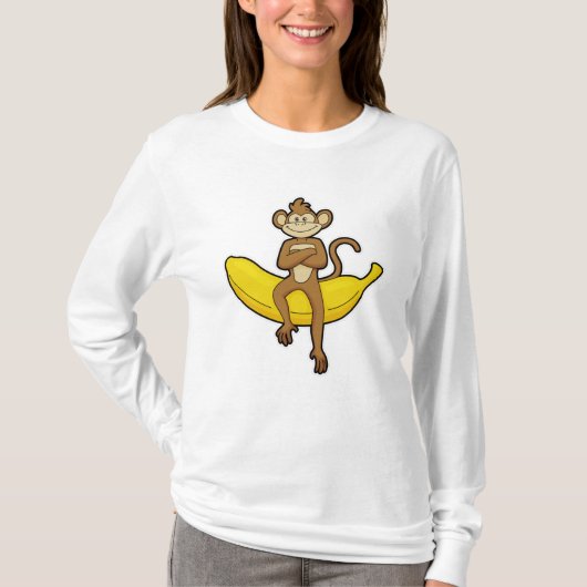 Sleutel met Banana T-shirt (Voorkant)