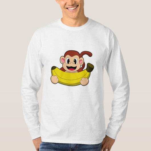 Sleutel met Banana T-shirt (Voorkant)
