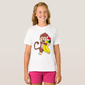 Sleutel met Banana T-shirt (Voorkant volledig)