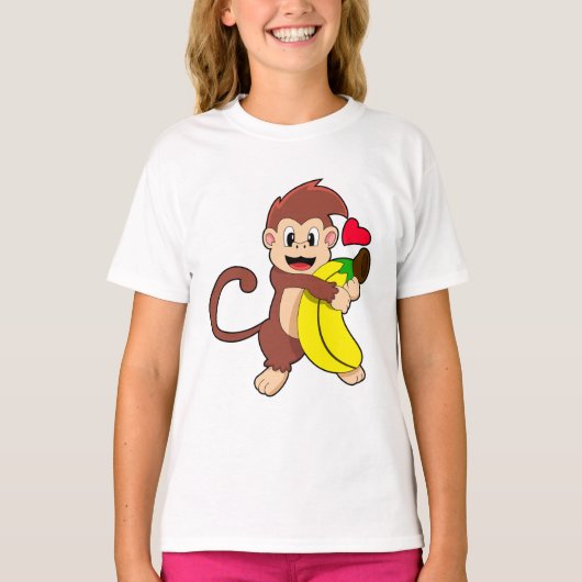 Sleutel met Banana T-shirt (Voorkant)