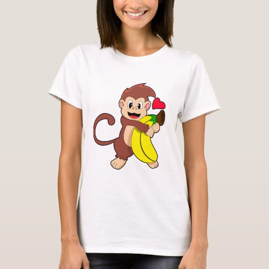 Sleutel met Banana T-shirt (Voorkant)