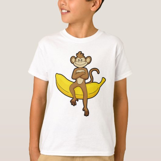 Sleutel met Banana T-shirt (Voorkant)