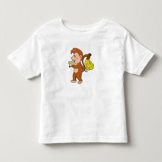 Sleutel met Bananen Kinder Shirts (Voorkant)