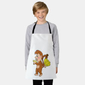 Sleutel met Bananen Schort (Gedragen)