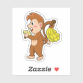 Sleutel met Bananen Sticker (Vel)