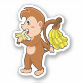 Sleutel met Bananen Sticker (Voorkant)