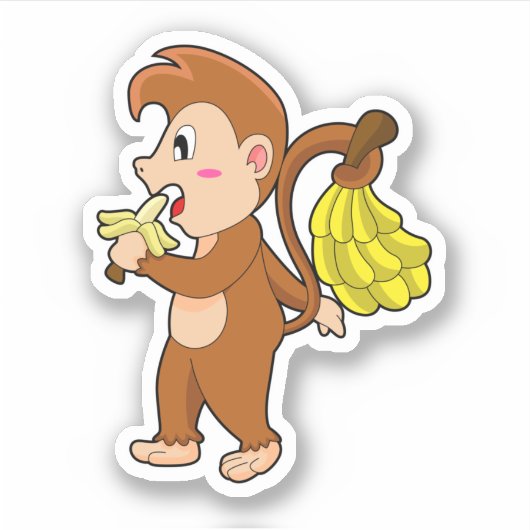Sleutel met Bananen Sticker (Voorkant)