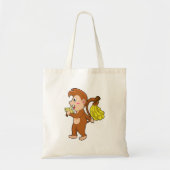 Sleutel met Bananen Tote Bag (Voorkant)