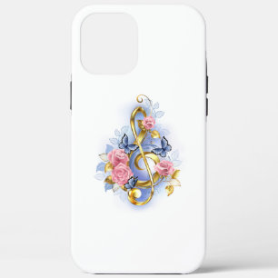 Sleutel met roze rozen Case-Mate iPhone case