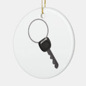 Sleutel op een Ring Keramisch Ornament (Links)