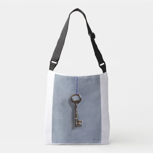 Sleutel over de schouder Canvas tas (Voorkant)