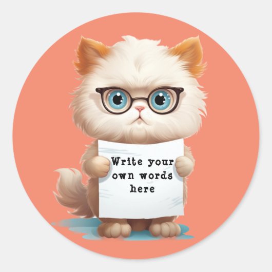 Sleutel Ronde Sticker (Voorkant)