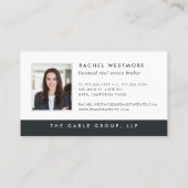 sleutel | ROOS | Foto onroerend goed Visitekaartje (Achterkant)