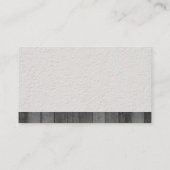 Sleutel Schroevendraaier | Wand Textuur Houten Afw Visitekaartje (Achterkant)