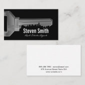 Sleutel & Stadsgezicht Visitekaartje (Voorkant / Achterkant)