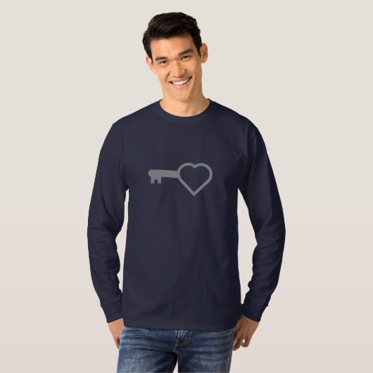 sleutel t-shirt (Voorkant volledig)