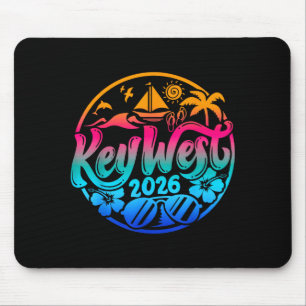 Sleutel Tie Dye West 2026 Matching Zomer Zonsonder Muismat