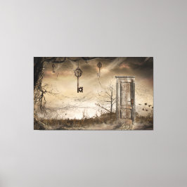 "Sleutel tot de deur" Canvas Afdruk