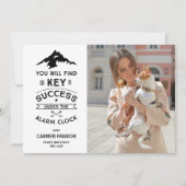 Sleutel tot de Uitnodiging van het Afstuderen van  (Voorkant)