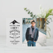 Sleutel tot de Uitnodiging van het Afstuderen van  (Staand voorkant)