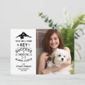 Sleutel tot de Uitnodiging van het Afstuderen van (Staand voorkant)