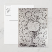 Sleutel tot Genealogische Boom Briefkaart (Voorkant / Achterkant)