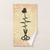 Sleutel tot het hart handdoek (Handdoek)