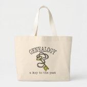 Sleutel tot het verleden grote tote bag (Voorkant)