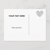 Sleutel tot mijn hart aangepaste vrijgezellenfeest uitnodiging briefkaart (Achterkant)