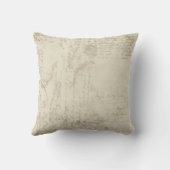 Sleutel tot mijn Hart Dove Swirl Flourish Grey Col Kussen (Achterkant)